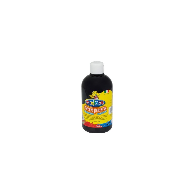 Farba Tempera 500 Ml, Czarna Carioca 170-2358/170-2649