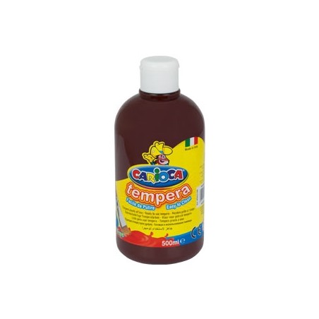 Farba Tempera 500 Ml, Brązowa Carioca 170-2355