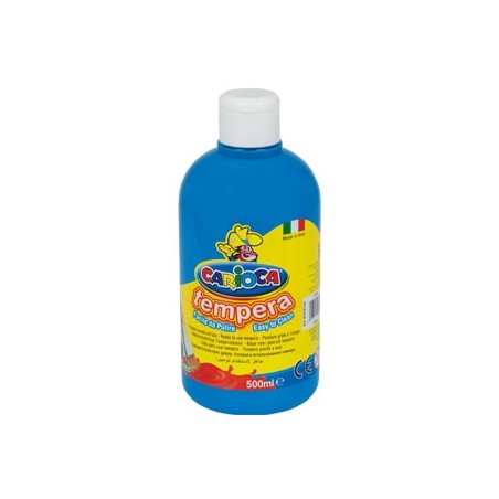 Farba Tempera 500 Ml, Niebieska Jasna Carioca 170-2360
