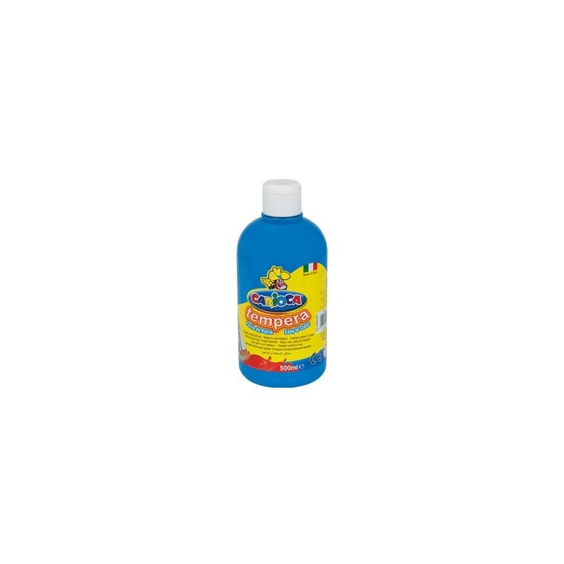 Farba Tempera 500 Ml, Niebieska Jasna Carioca 170-2360