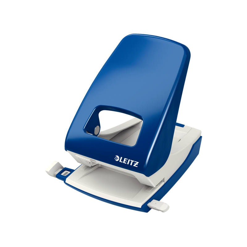 Dziurkacz 5138 Leitz Niebieski 40 Kartek Duży Metalowy 51380035