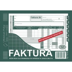 143-3E Faktura Vat Michalczyk&Prokop A5 80 Kartek