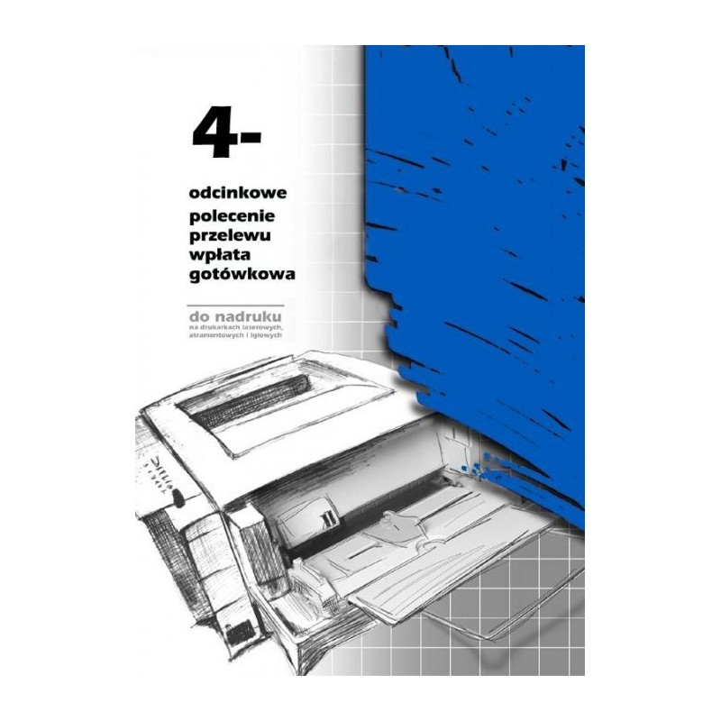 F-112-2 4-Odcinkowe Polecenie Przelewu Michalczyk&Prokop A4 100 Kartek