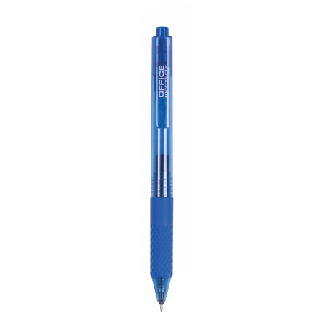 Długopis Automatyczny Żelowy Office Products Gr. Linii 0,25Mm Niebieski 17025711-01