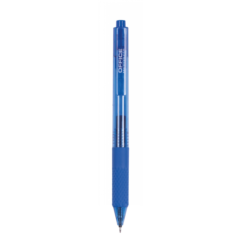 Długopis Automatyczny Żelowy Office Products Gr. Linii 0,25Mm Niebieski 17025711-01