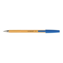Długopis Q-Connect Z Wymiennym Wkładem 0,4Mm (Linia), Niebieski Kf34047