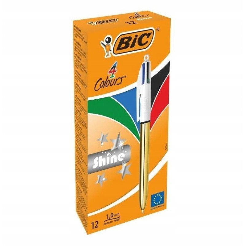 Długopis Bic 4 Colours Shine Mix Mix Ast, 964775