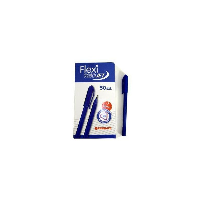 Długopis Flexi Trio Jet Niebieski Tt7530 Penmate