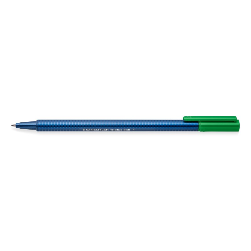 Długopis Triplus Ball, F, Zielony, Staedtler S 437 F-5