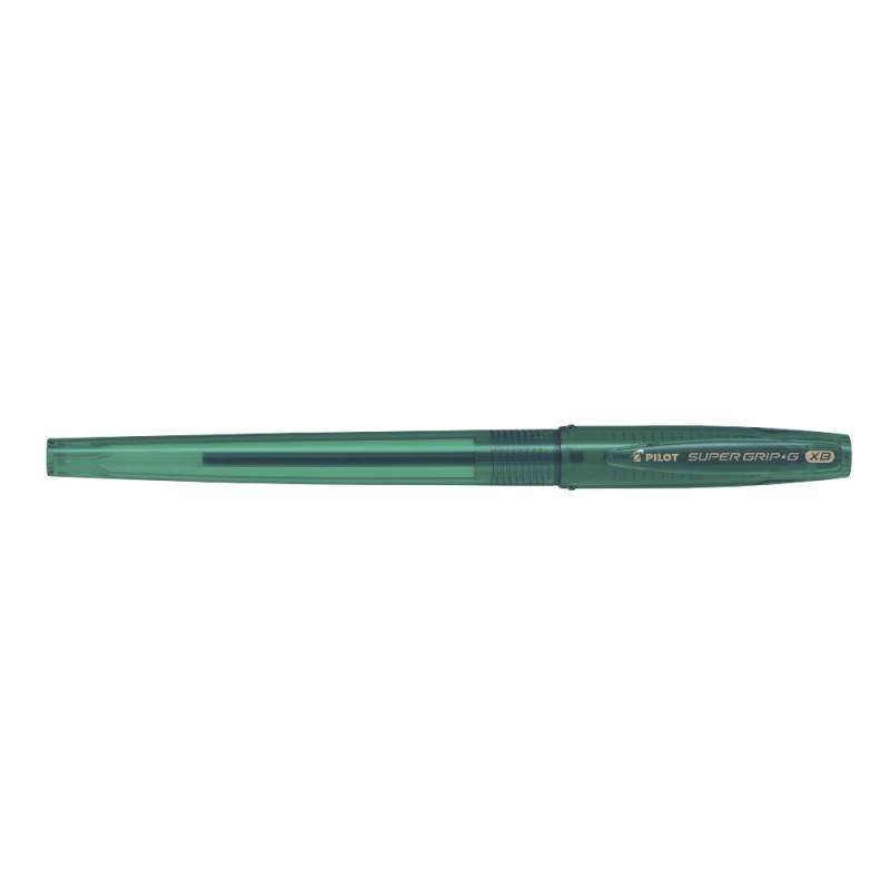 Pilot Długopis Super Grip G Ze Skuwką Xb Zielony Bps-Gg-Xb-G