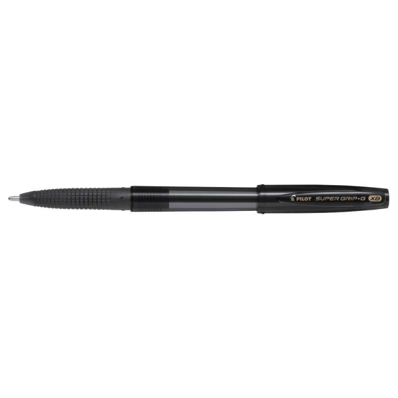 Długopis Olejowy Ze Skuwką Pilot Super Grip G Xb Czarny Pibps-Gg-Xb-B