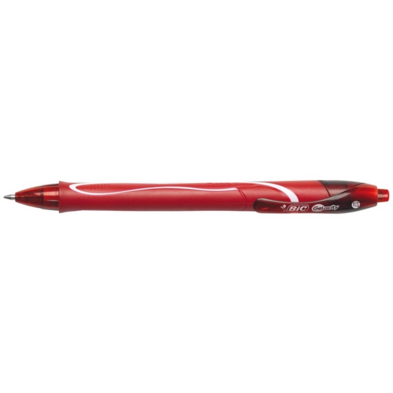 Długopis Żelowy Bic Gel-Ocity Quick Dry Czerwony, 949874