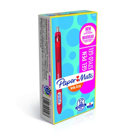 Pióro_Żelowe Inkjoy Gel 0.7Mm Czerwony 1957056 Paper Mate