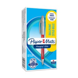 Długopis Automatyczny Flexgrip Elite 1.4Mm Czerwony Paper Mate S0768280