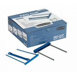 Klipsy Archiwizacyjne Pro Clip Niebieskie (50Szt) 89801 Fellowes