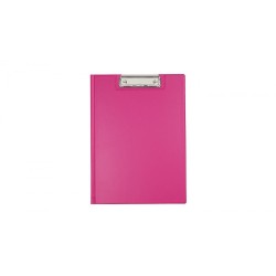 Teczka Z Klipsem A4 Pink Biurfol Kkl-04-03 (Pastel Różowy )