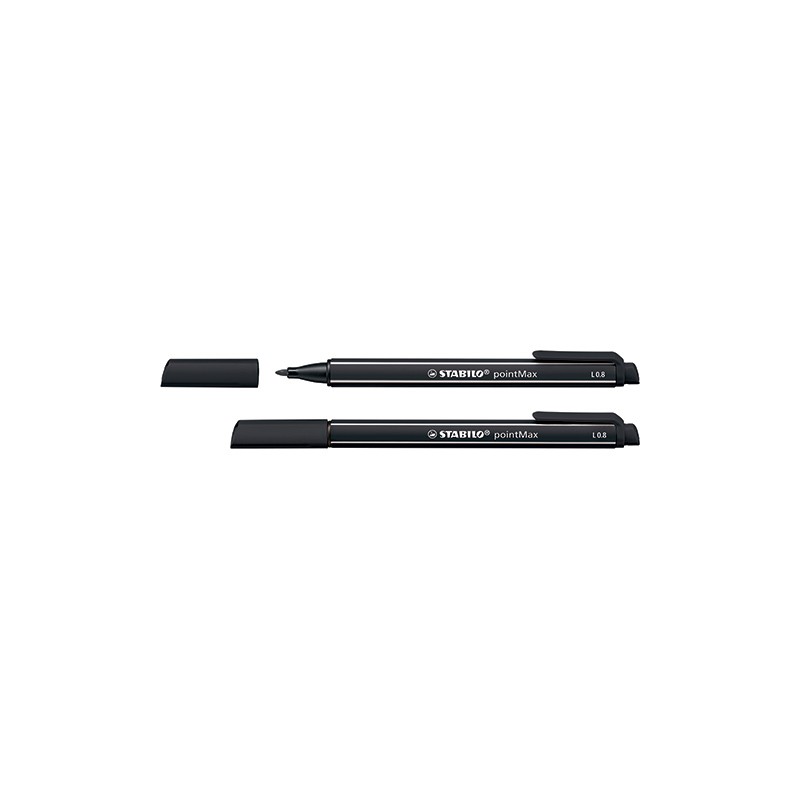 Cienkopis Stabilo Pointmax Czarny 488/46 Stabilo