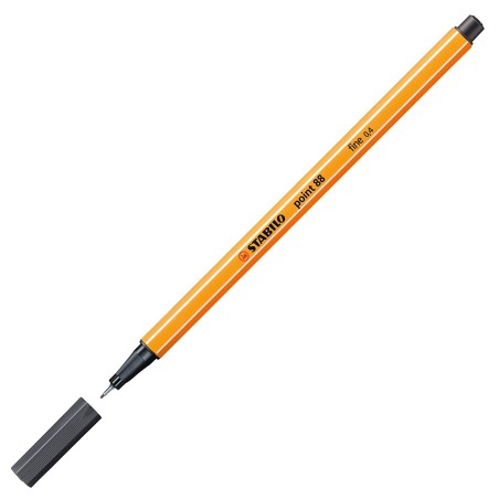 Cienkopis Stabilo Point 88/97 Szary Zimny Głęboki