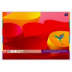 Blok Techniczny Kolorowy A3 20 Kartek  180G , Interdruk 5956