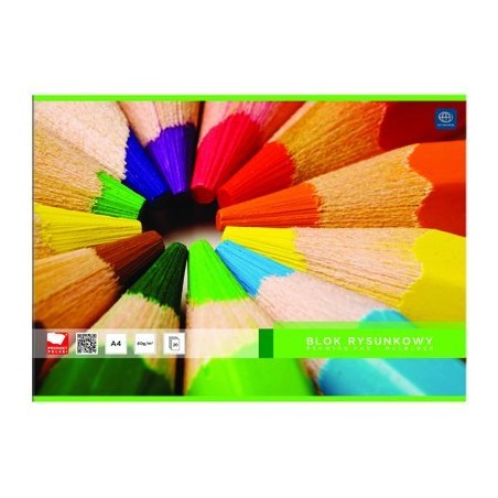 Blok Rysunkowy A4 20 80G Interdruk