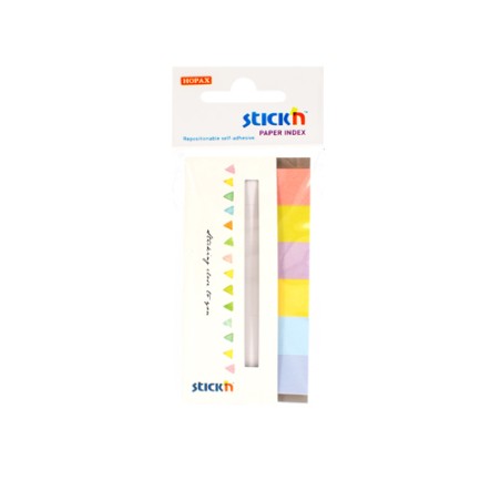 Zakładki Papierowe 45X15Mm 6 Kolorów Candy 180 Kartek Stickn 21599