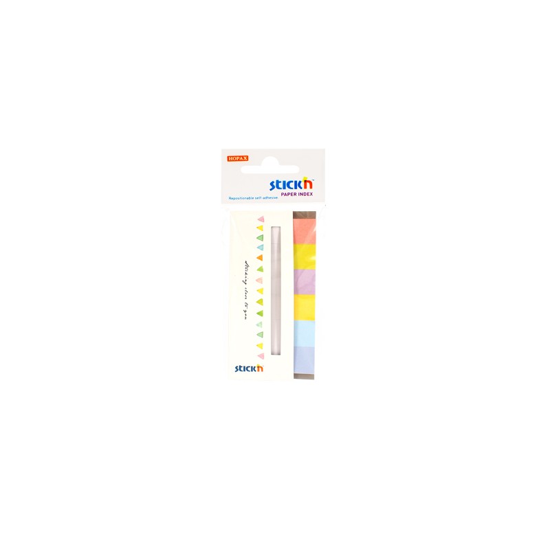 Zakładki Papierowe 45X15Mm 6 Kolorów Candy 180 Kartek Stickn 21599