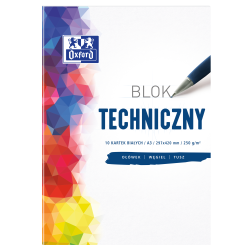 Blok Techniczny Oxford A3 10K 250G Biały 400093232