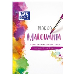 Blok Do Malowania Oxford A4 20K 120G Biały 400093194 .