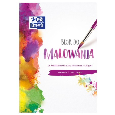 Blok Do Malowania Oxford A3 20K 120G Biały 400093196 .