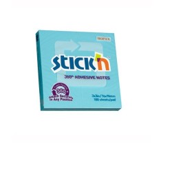 Bloczek Stickn 76X76Mm 360Stopni Niebieski 21553