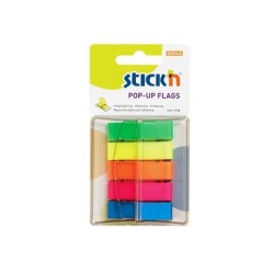 Zakładki Indeksujące W Podajniku Mix 45X12Mm (200Sztuk) Sticknulln 26029