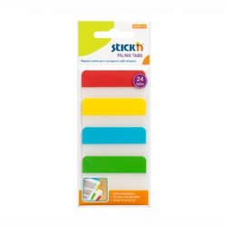 Przekładki Indeksujące Przeźroczyste 38X51Mm 4 Kolory Stickn 21608