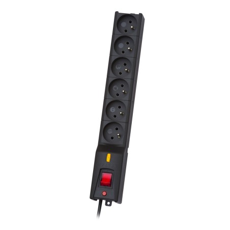 Listwa Zasilająca Lestar Lx 610 G-A K.:cz 1,5M (6 X Ute  10 A  1,5M  Kolor Czarny)