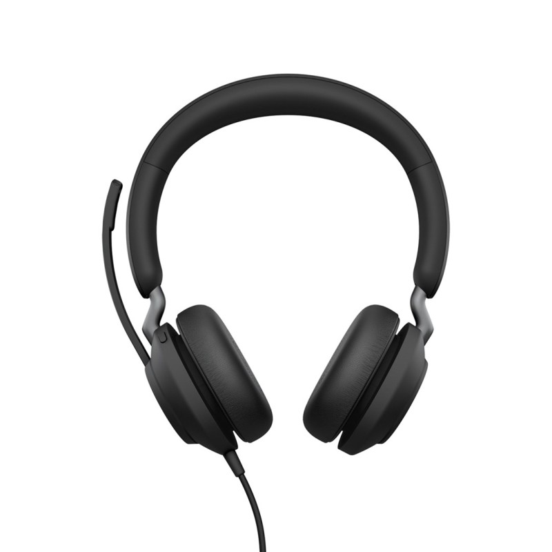 Słuchawki Nauszne Jabra Evolve2 40 Se Ms Stereo, Usb-C, Czarne