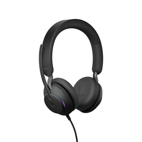 Słuchawki Nauszne Jabra Evolve2 40 Se Ms Stereo, Usb-C, Czarne