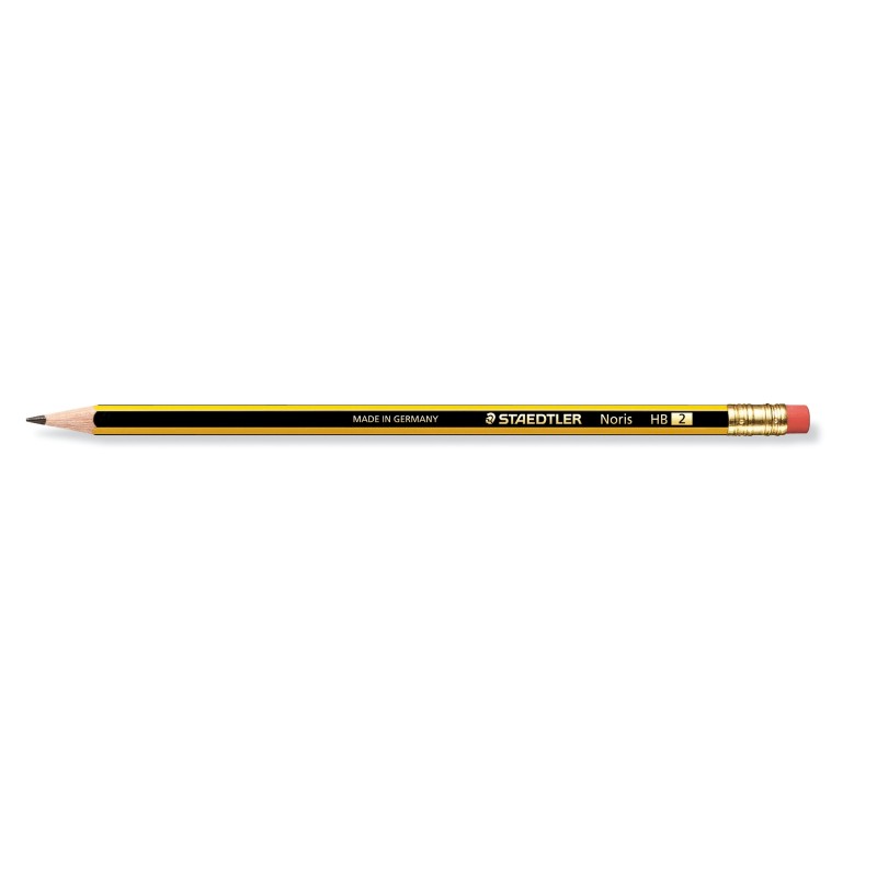 Ołówek Drewniany Noris 122 Z Gumką Hb S122 Staedtler