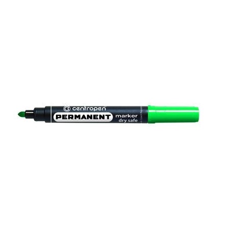 Marker 8510 Zielony Okrągły Dry Safe Niewysychający Centropen