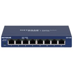 Switch Netgear Gs108Ge 8P Unmanaged Gigabit