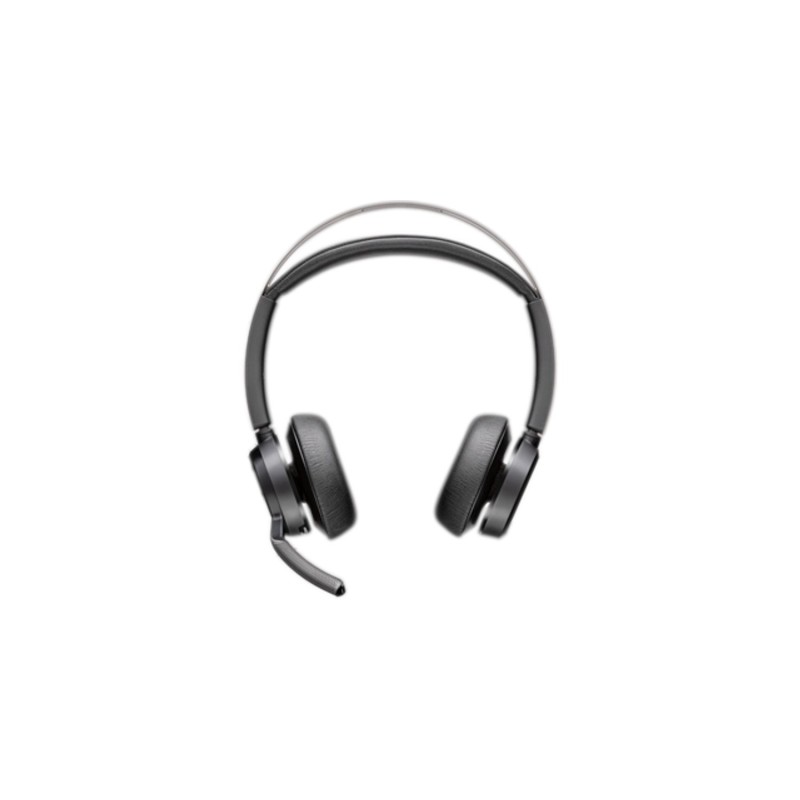 Poly Zestaw Słuchawkowy Voyager Focus 2 Z Certyfikatem Microsoft Teams Usb-C-C + Przejściówka Usb-C/A