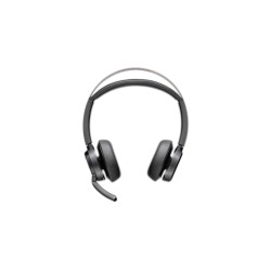 Poly Zestaw Słuchawkowy Voyager Focus 2 Z Certyfikatem Microsoft Teams Usb-C-C + Przejściówka Usb-C/A