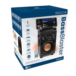 Squeak Głośnik Bassblaster Bluetooth 5.1, Radio Fm, Odtwarzacz Mp3 Sq1001