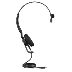 Jabra 5093-610-299 Słuchawki/Zestaw Słuchawkowy Przewodowa Opaska Na Głowę Biuro/Centrum Telefoniczne Usb Type-C Czarny