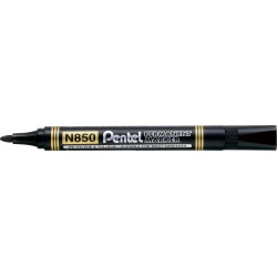 Marker Permanentny N850 Czarny Okrągła Końcówka Pentel
