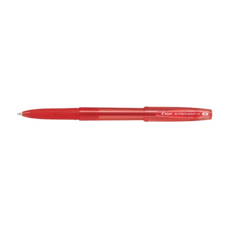Długopis Olejowy Ze Skuwką Pilot Super Grip Czerwony Bps-Gg-F-R