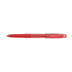Długopis Olejowy Ze Skuwką Pilot Super Grip Czerwony Bps-Gg-F-R