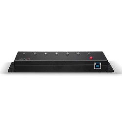 Lindy 7-Portowy Przemysłowy Hub Usb3.0 - Hub - 7 X Superspeed Usb3.0 - Biurko