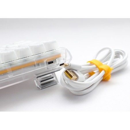Klawiatura Ducky One 3 Aura White Sf Gaming Usb Qwerty Amerykański Międzynarodowy Biały