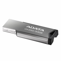 Pendrive Adata Uv250 Auv250-64G-Rbk (64Gb  Usb 2.0  Kolor Srebrny)