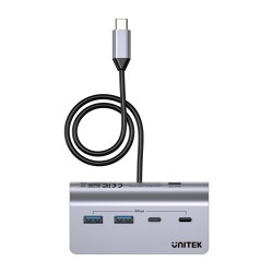 Unitek Hub Aluminiowy Usb-A/C 2X Usba 2X Usbc 5Gbp