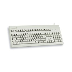 Klawiatura Cherry Tas G80-3000 Przewodowy De-Layout Jasnoszary Niebieski Przełącznik